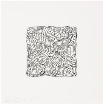 SOL LEWITT Eight Small Etchings.